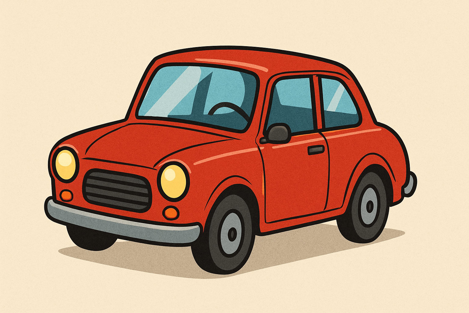 Red Car
