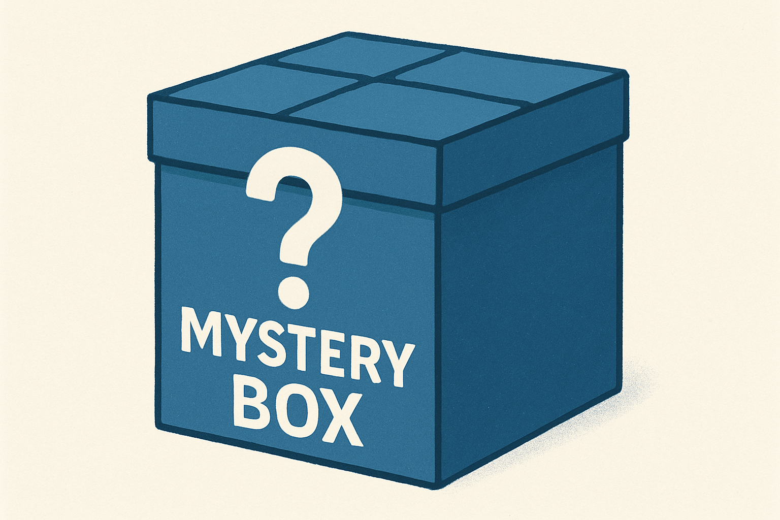 Blue Mystery Box