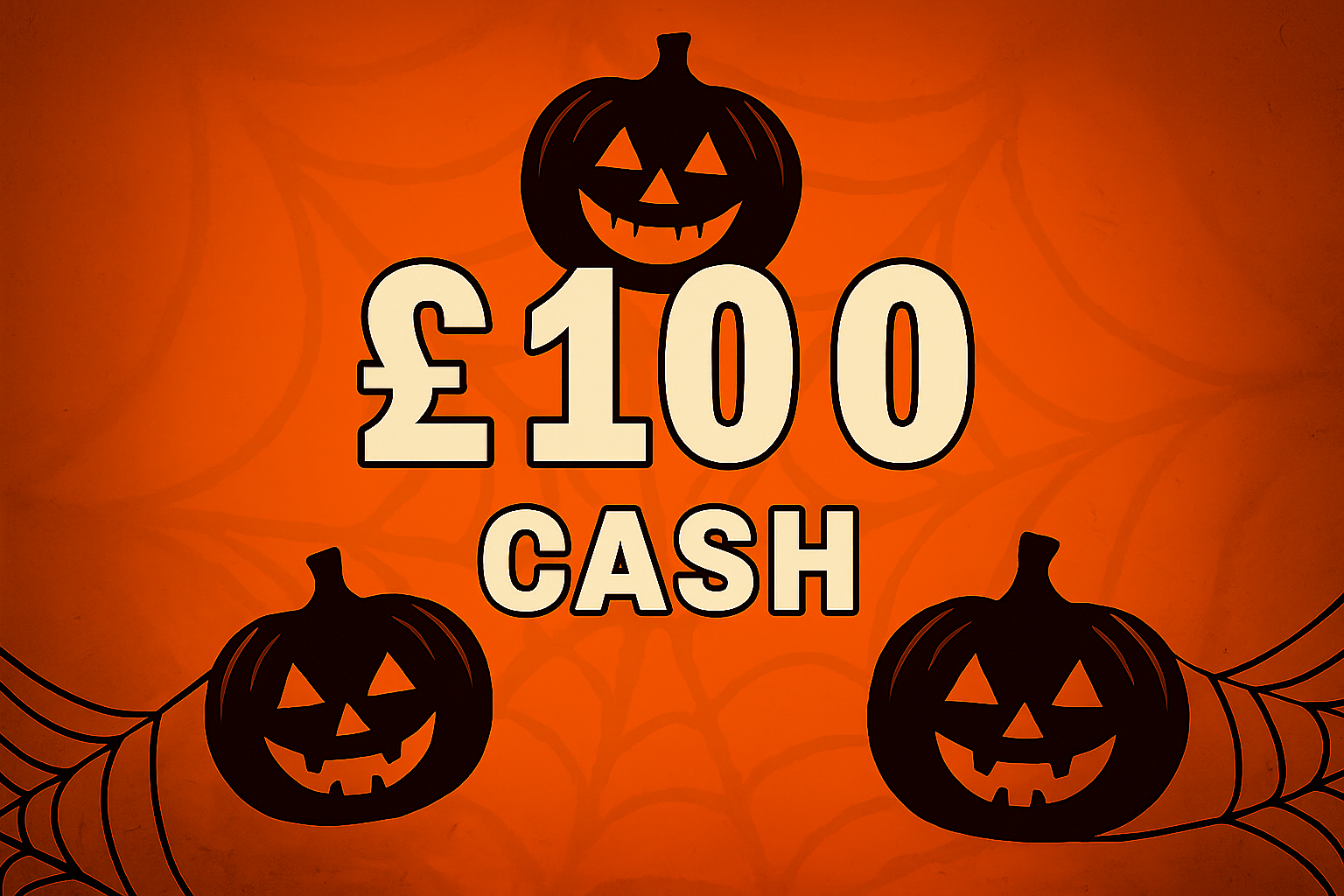 £100 Spooky Cash
