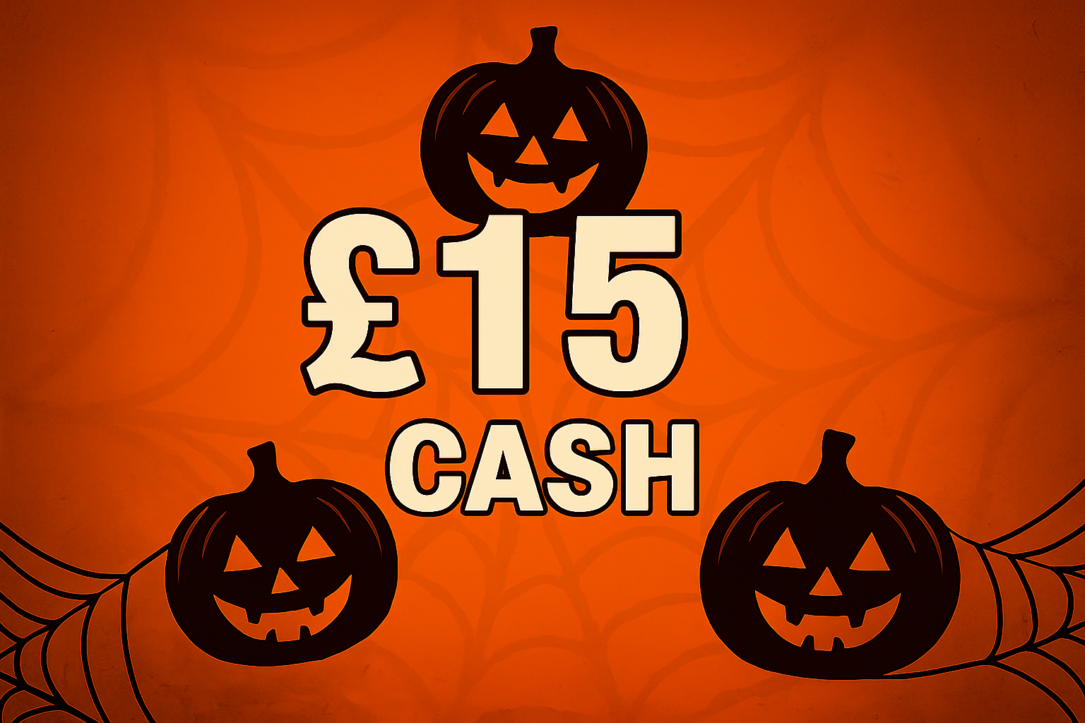 £15 Spooky Cash
