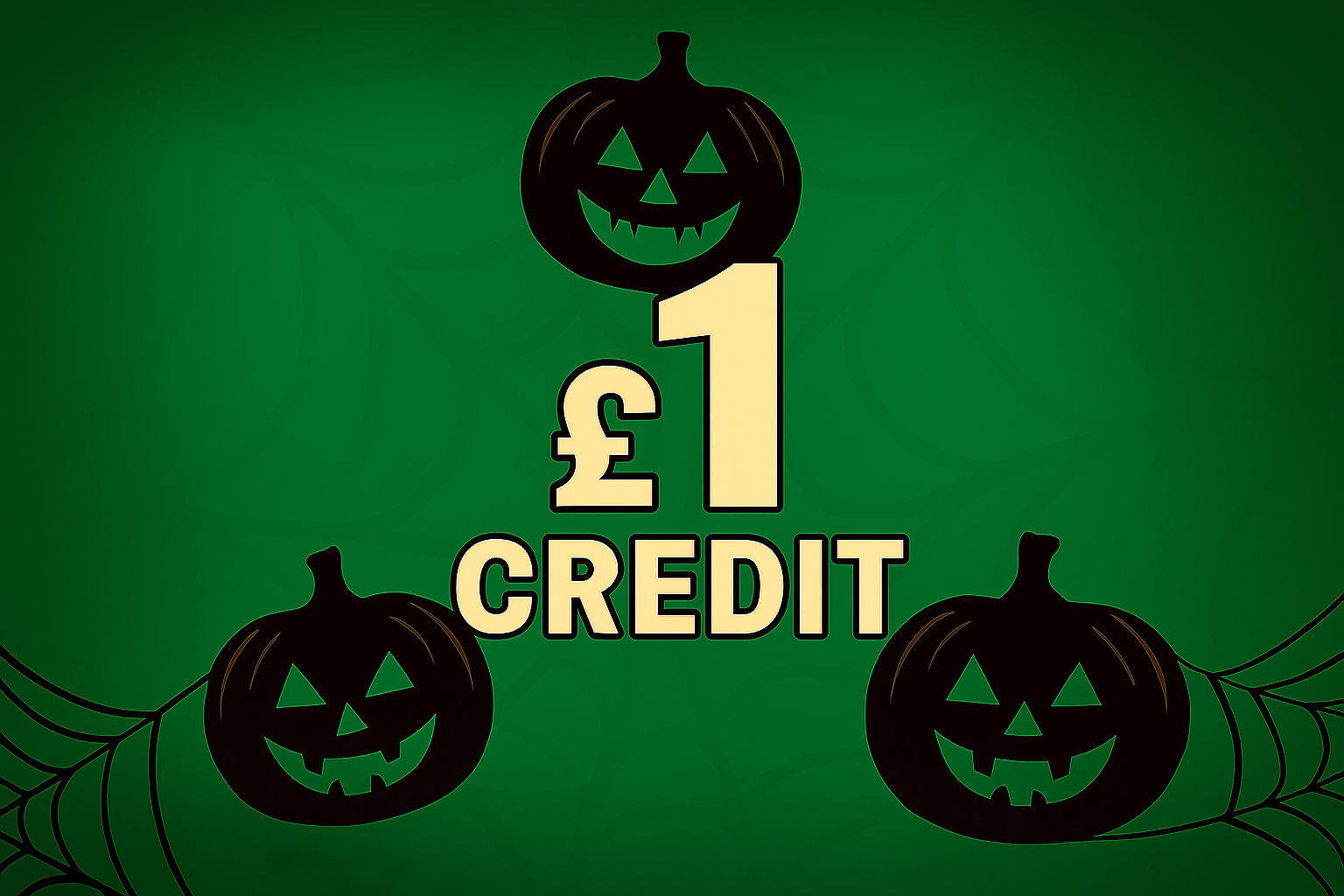 £1 Spooky Credit
