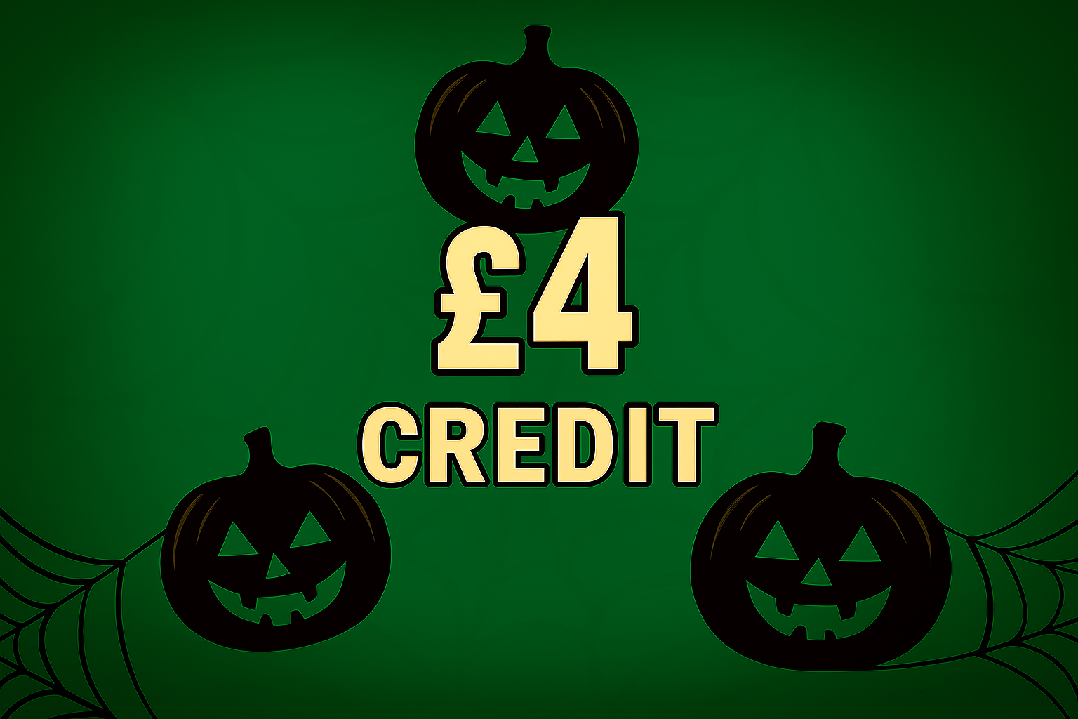 £4 Spooky Credit