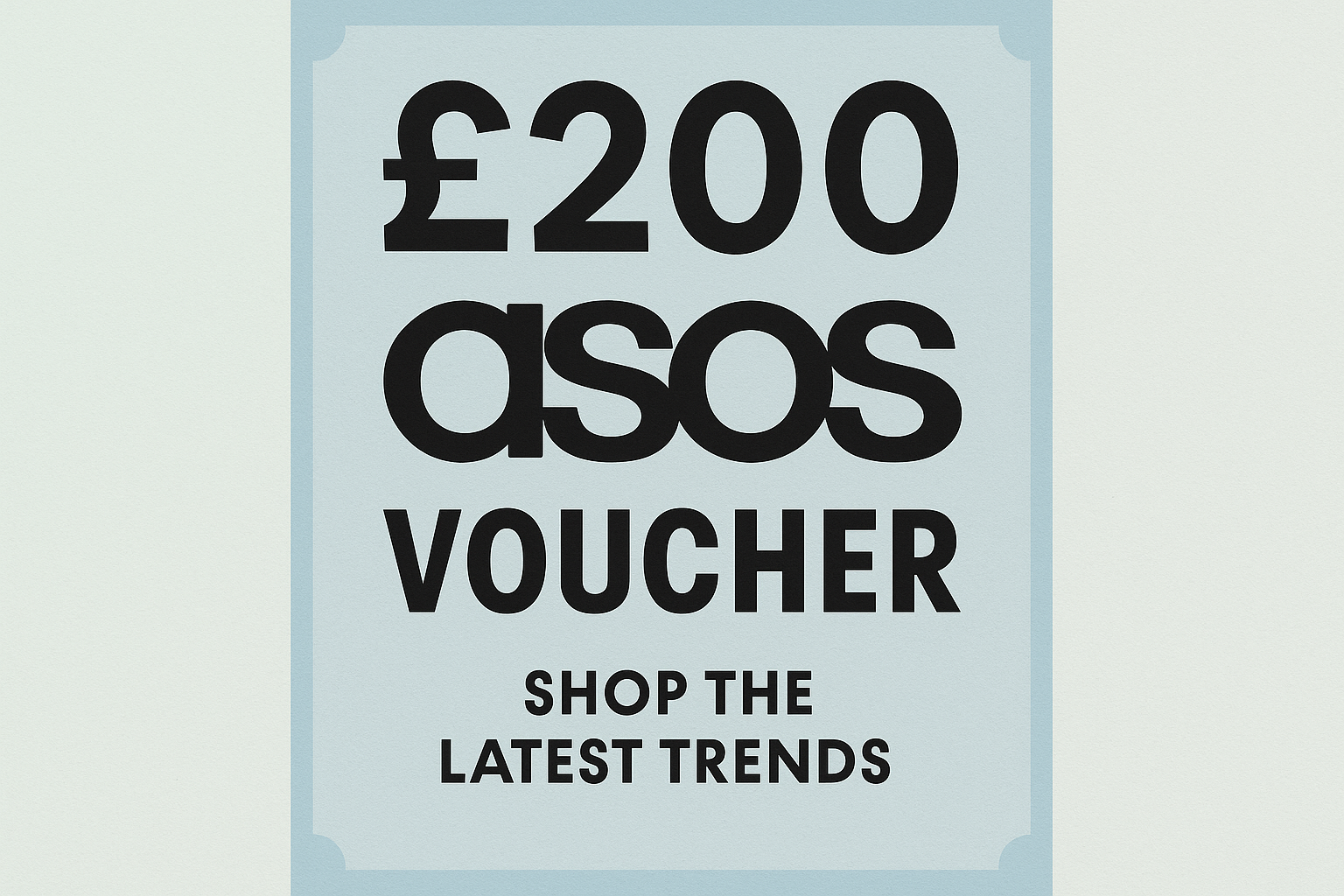 Asos £200 Voucher
