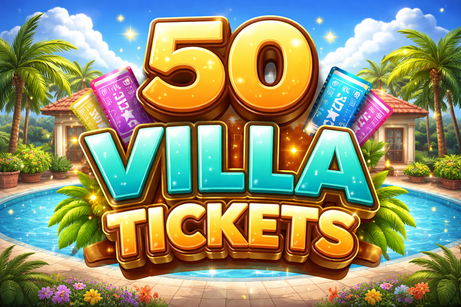 50 Villa Tickets