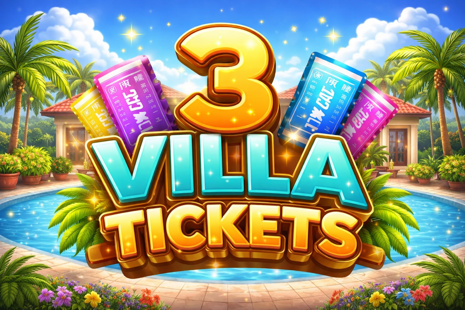 3 Villa Tickets