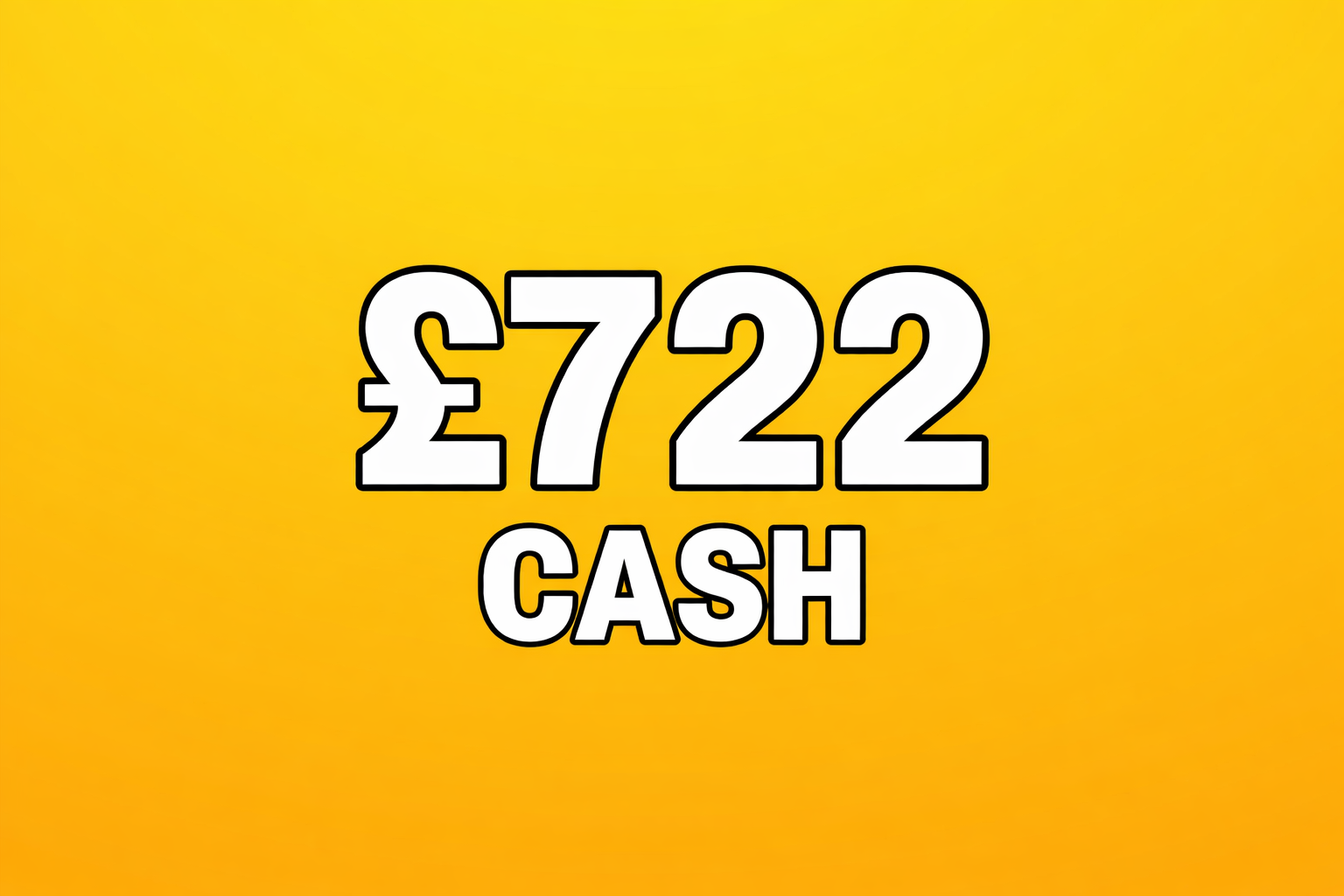 £722 Cash