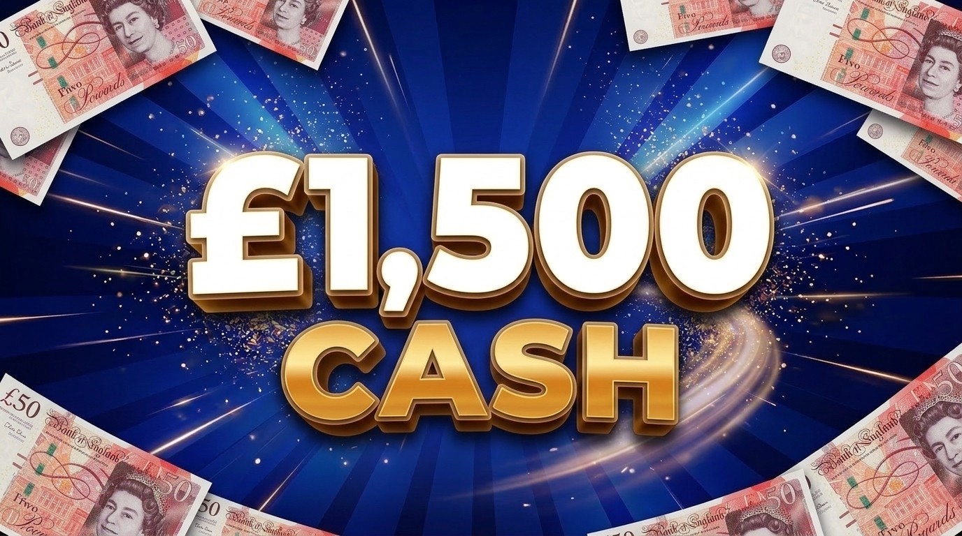 £1,500 Cash