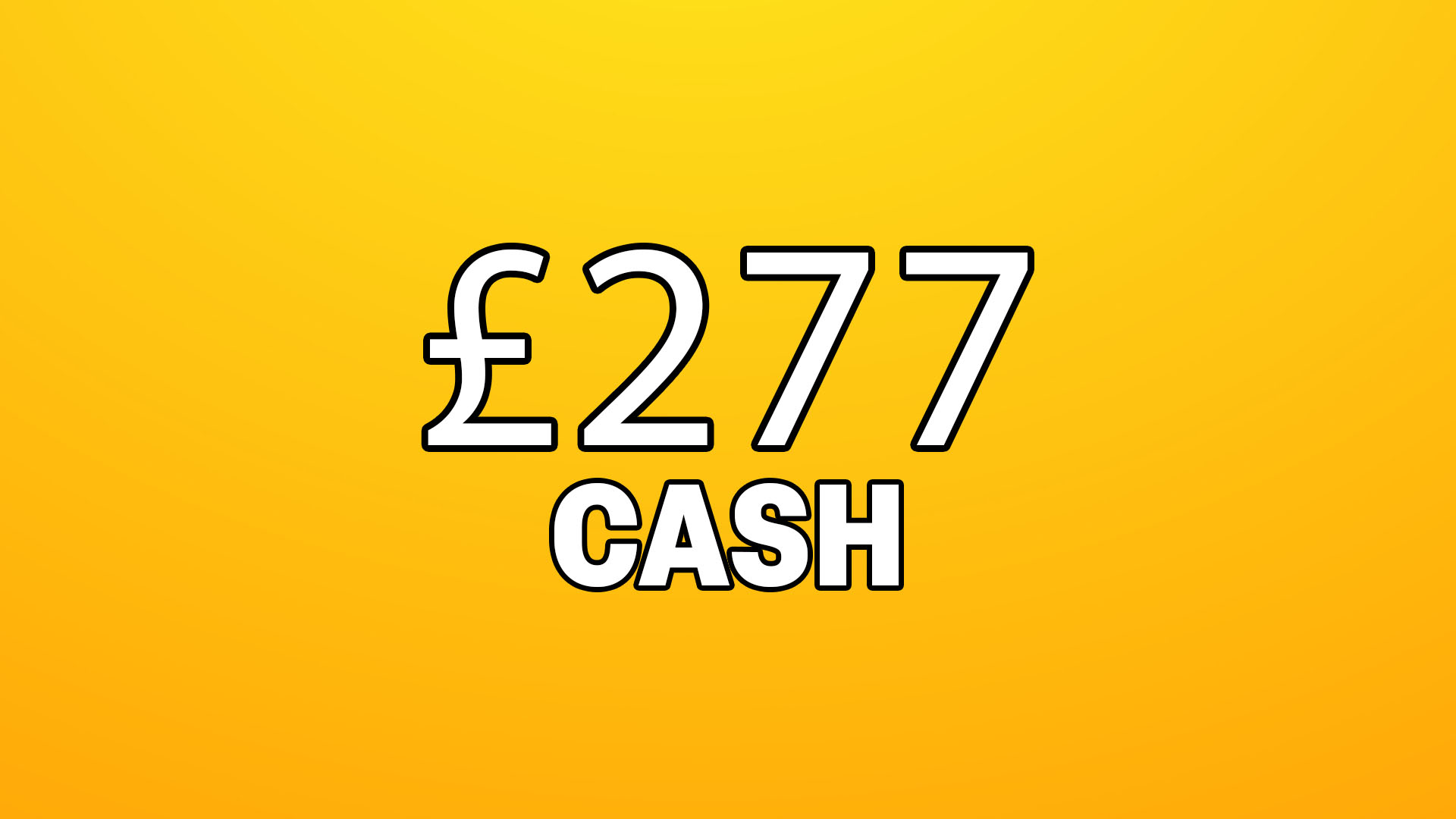 £277 Cash