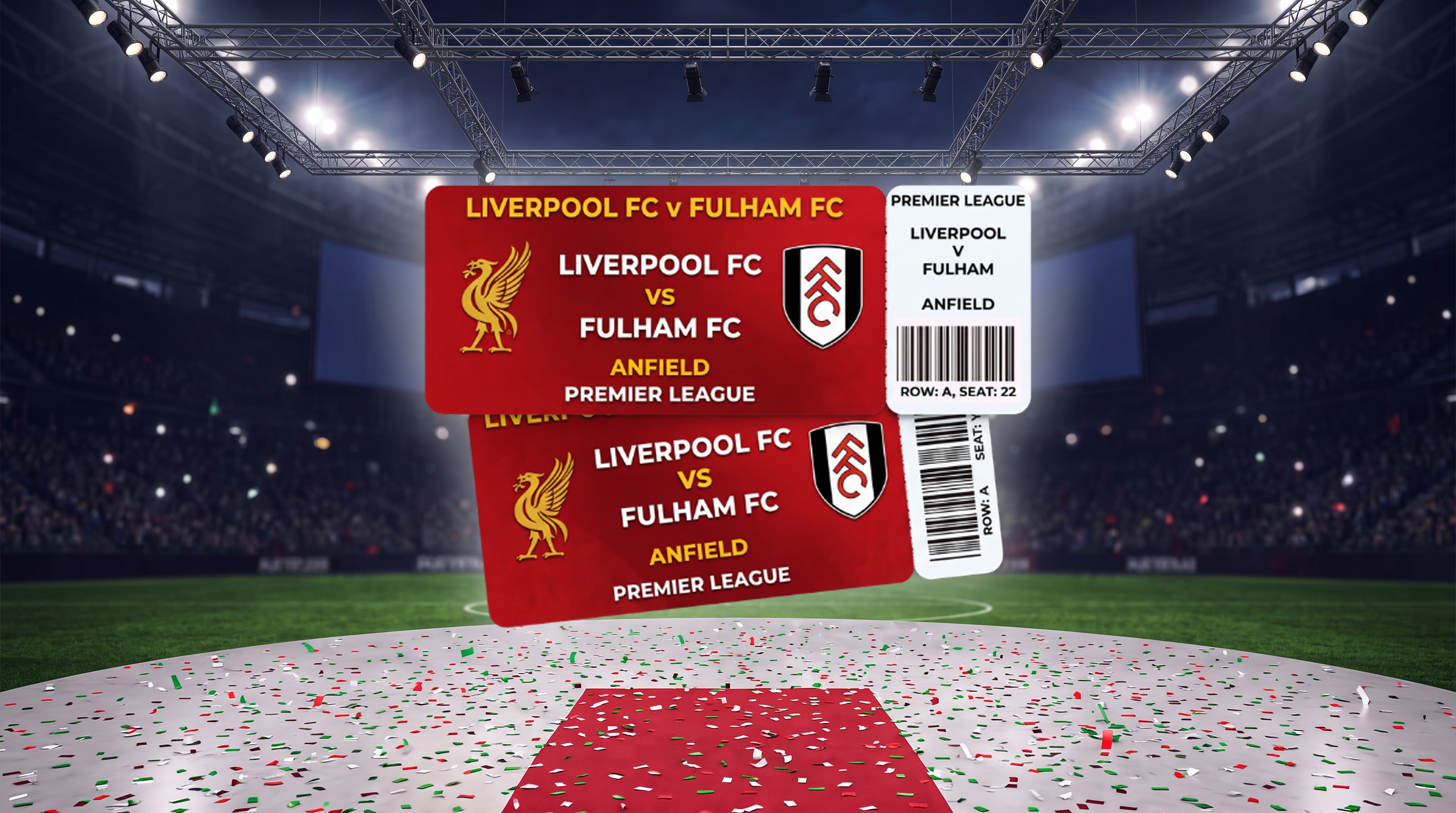 Liverpool vs Fulham Tickets