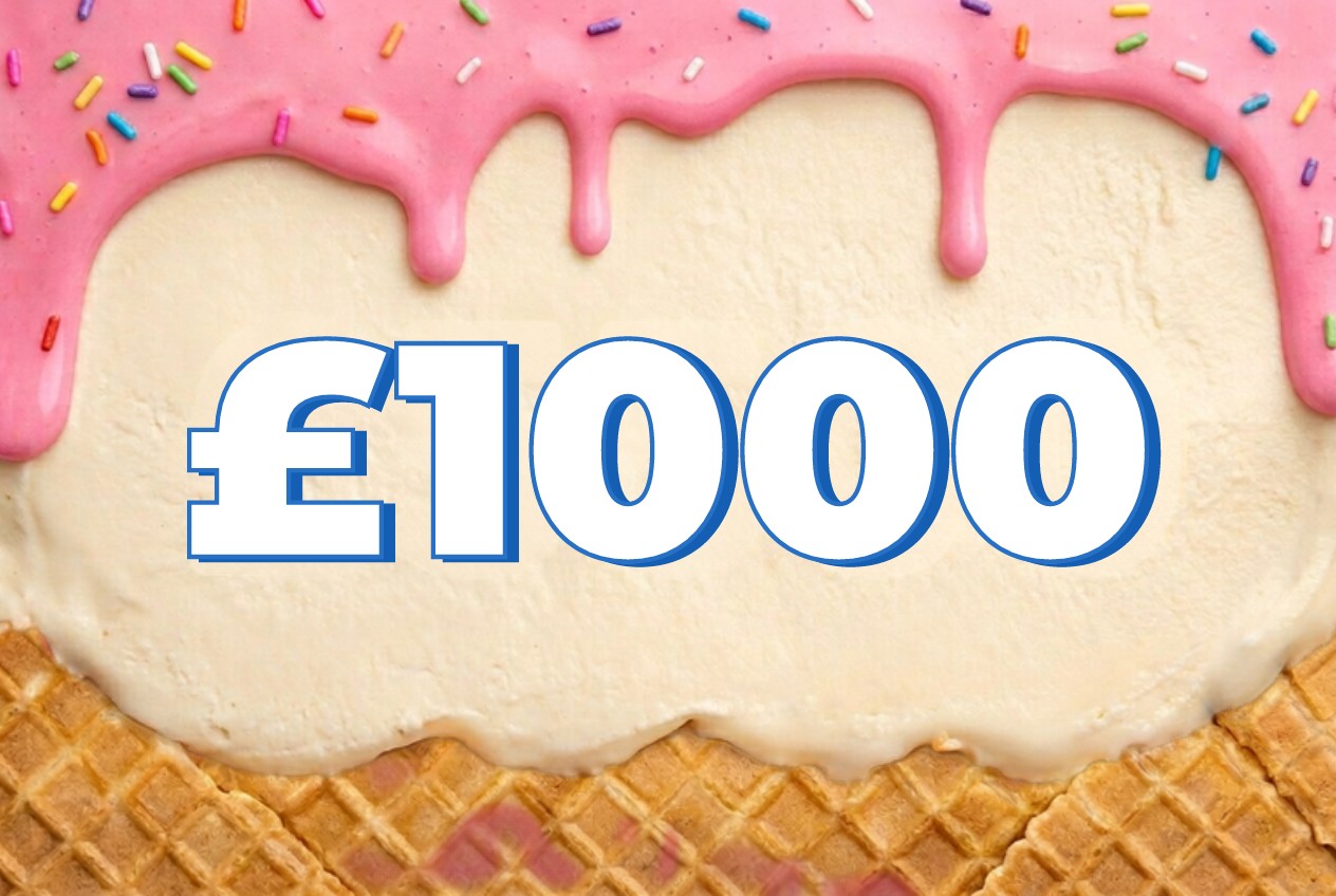 £1000 Cash