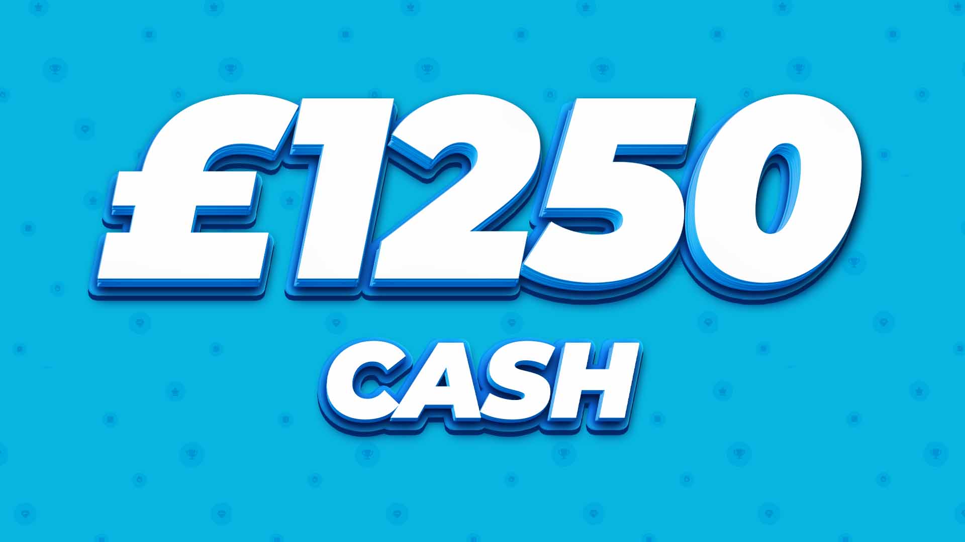 £1250 Cash