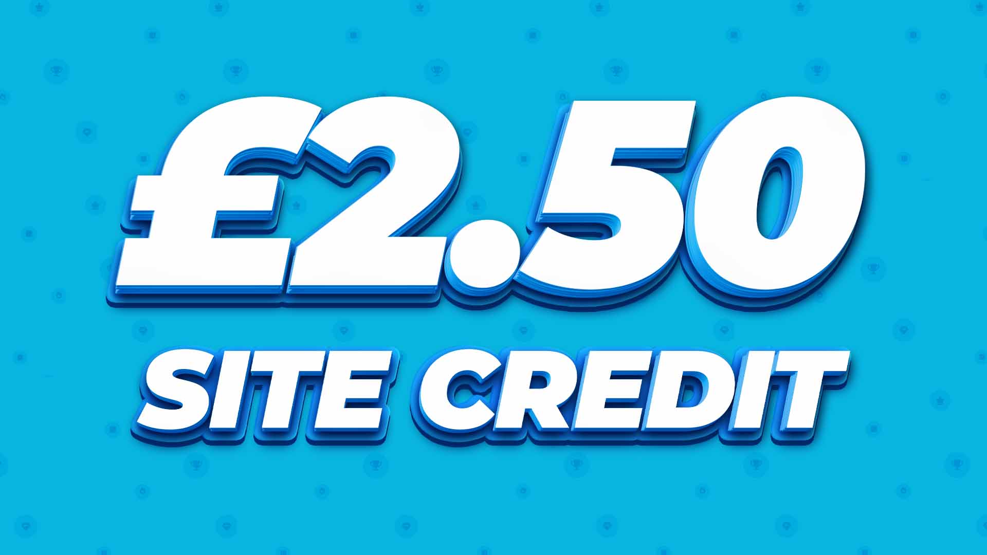 £2.50 Credit