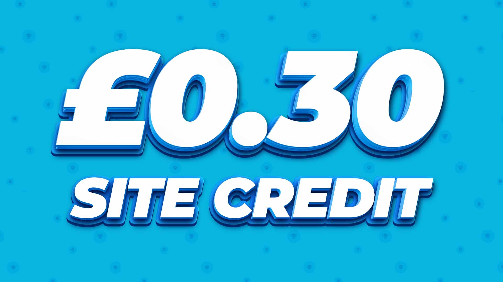 £0.30 Credit