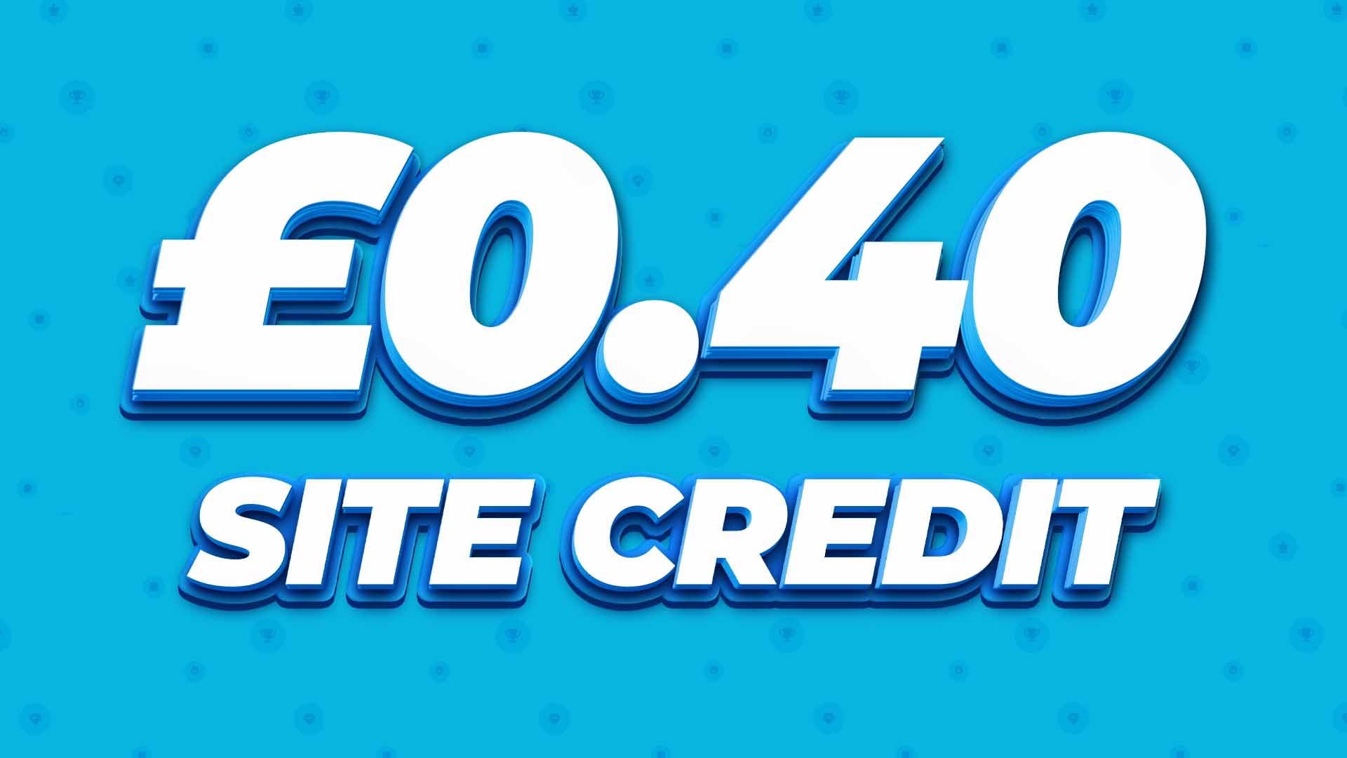 £0.40 Credit