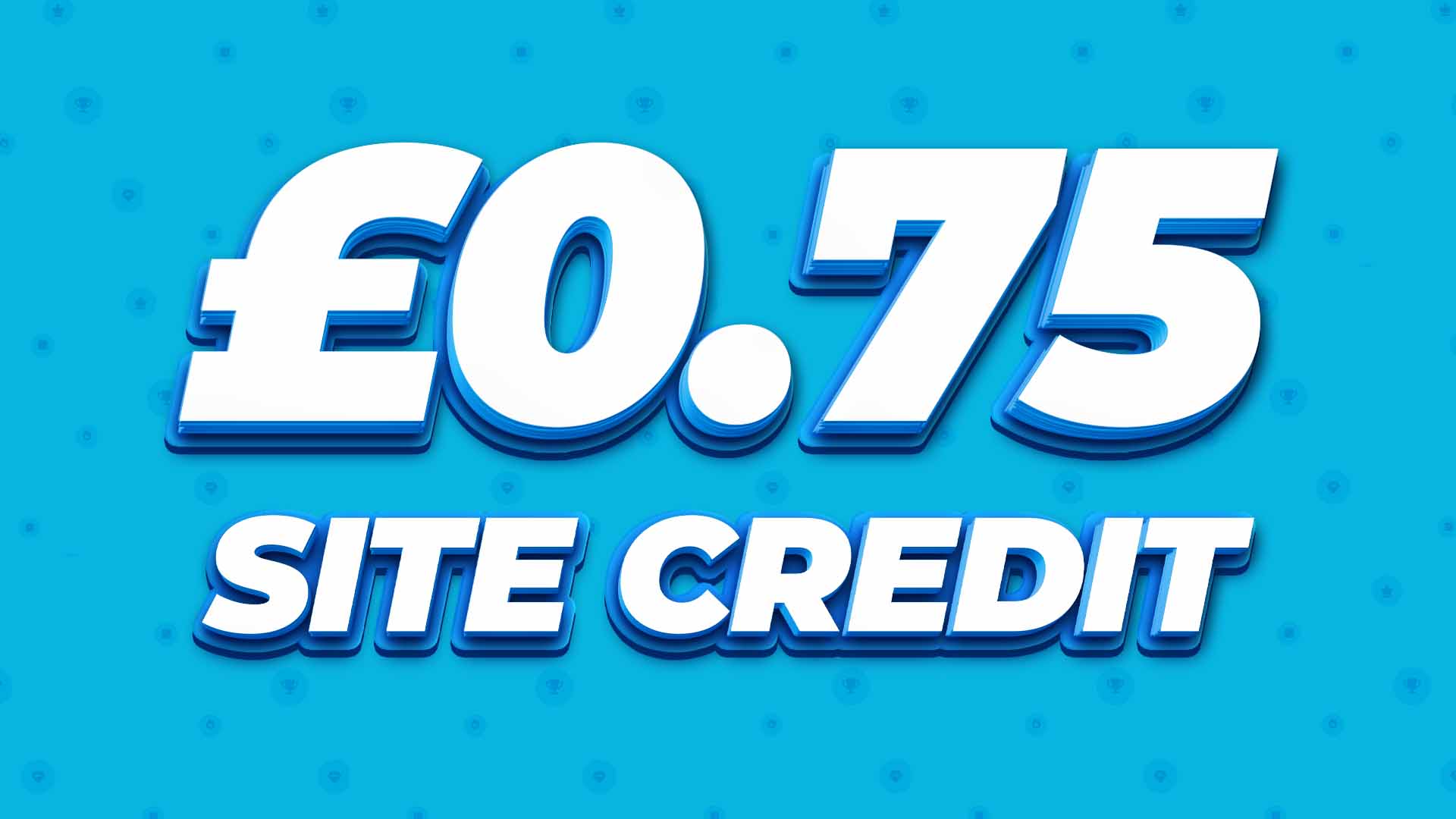 £0.75 Credit