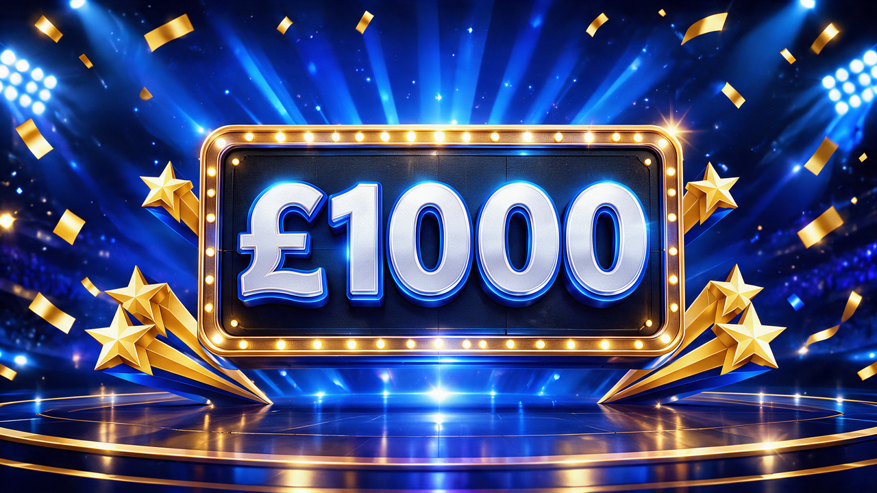 £1,000 Cash
