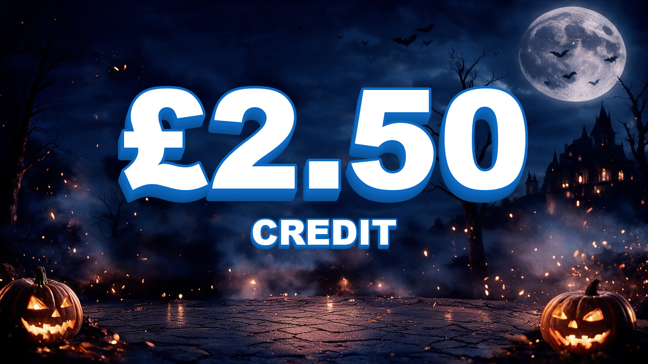 £2.50 Credit