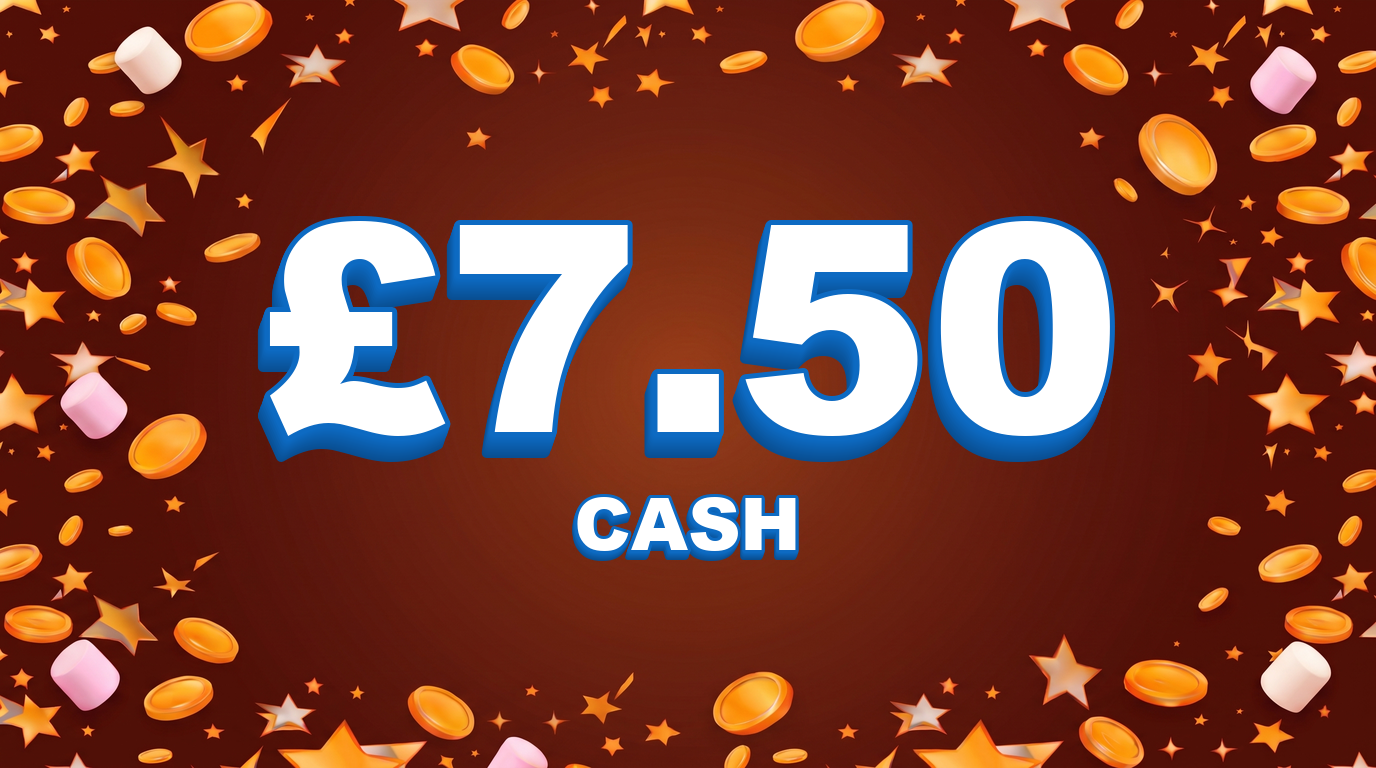 £7.50 Cash