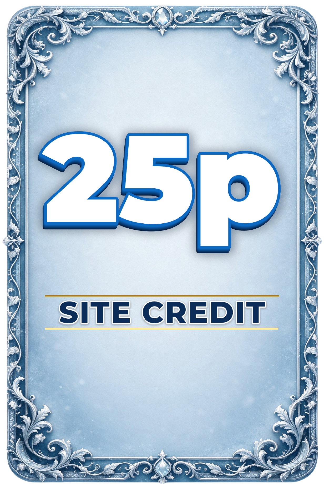 25p Site Credit
