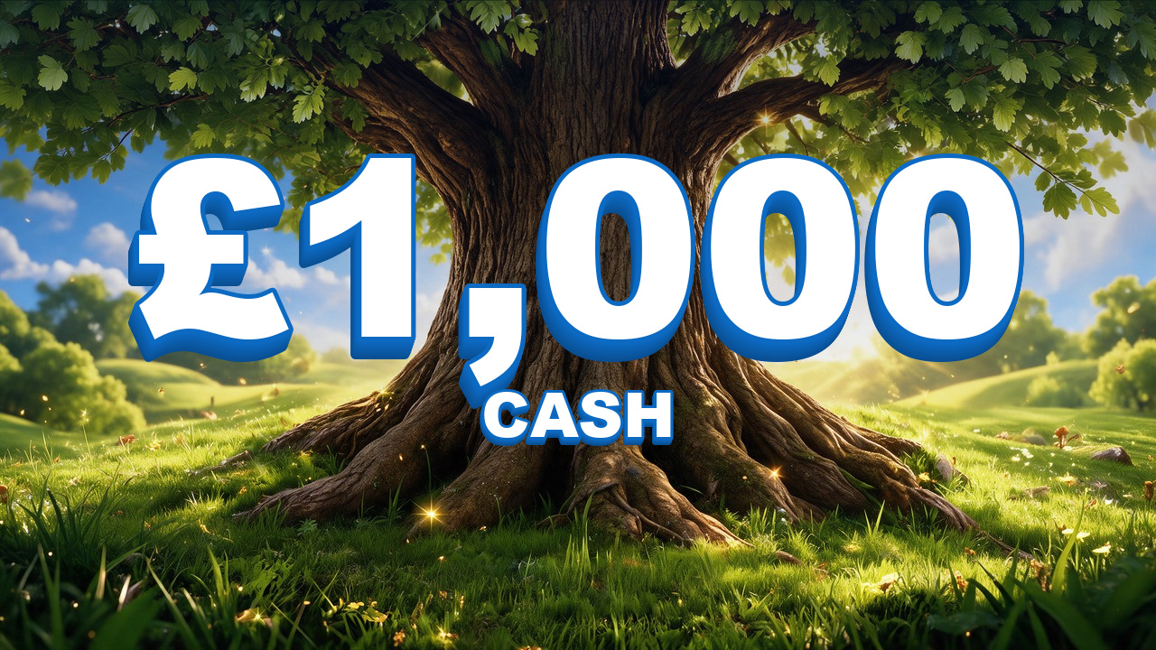 £1,000 Cash