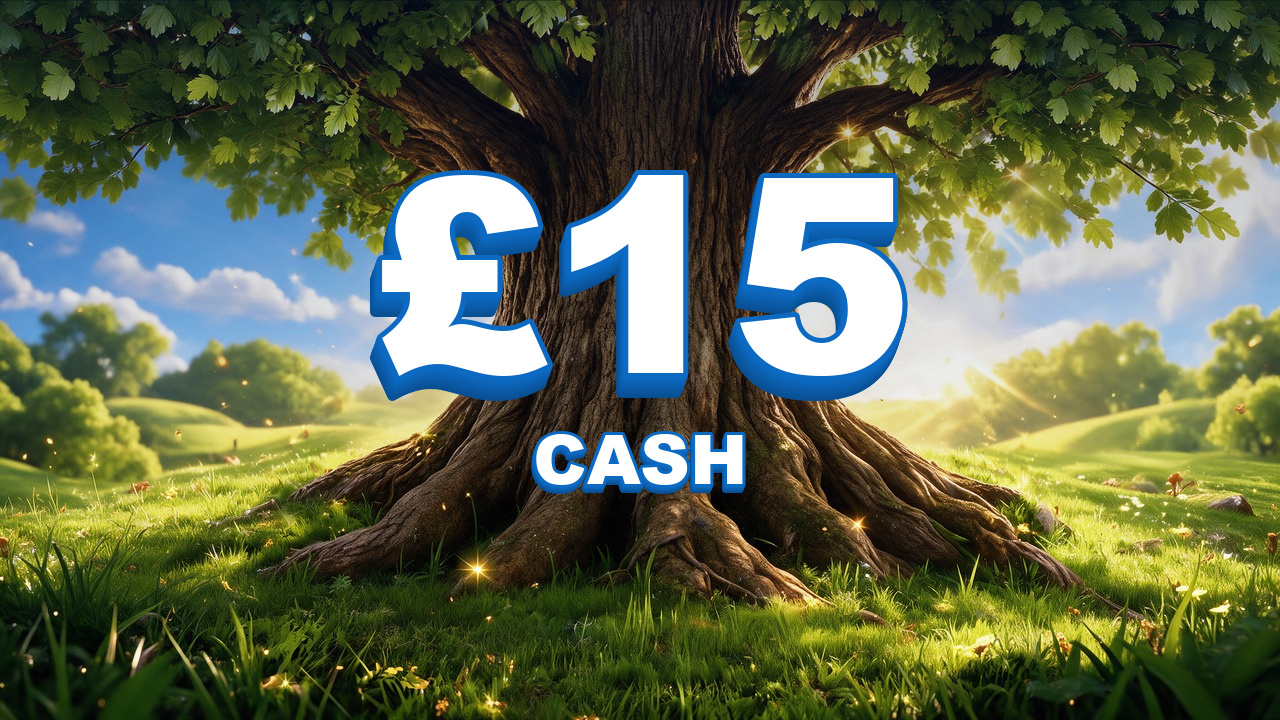 £15 Cash