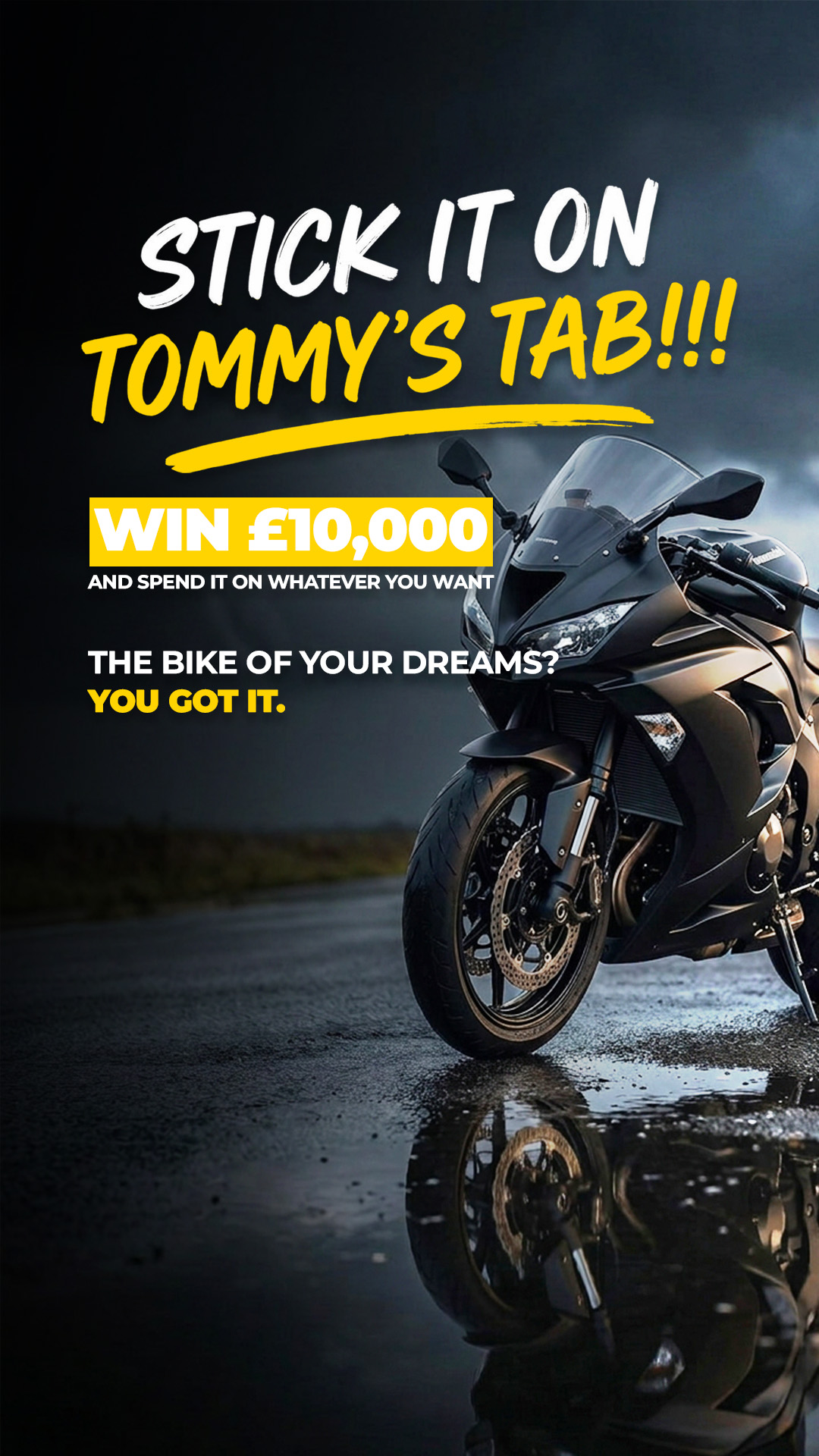 Ultimate two-wheel dream