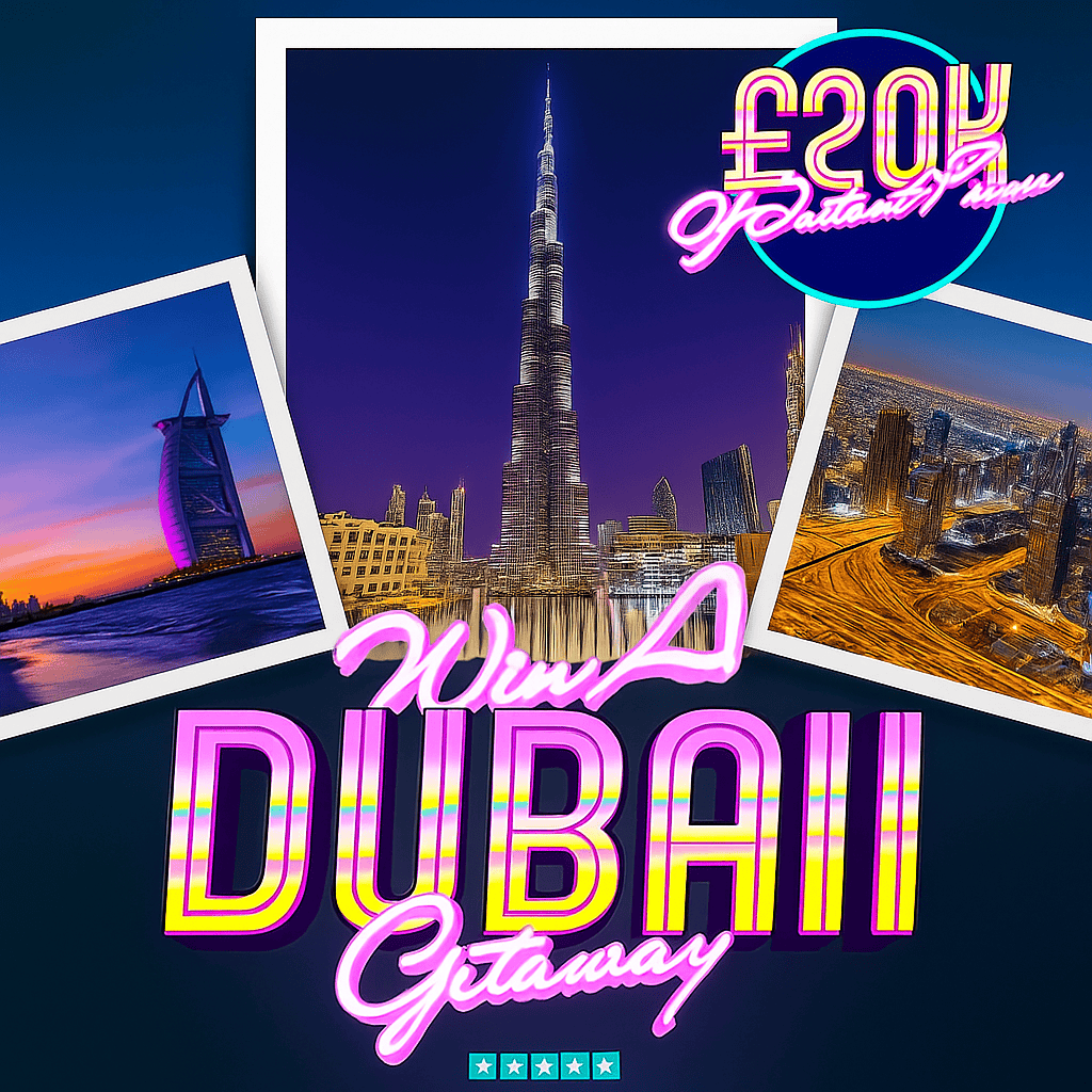 Dubai + £20k of Instants