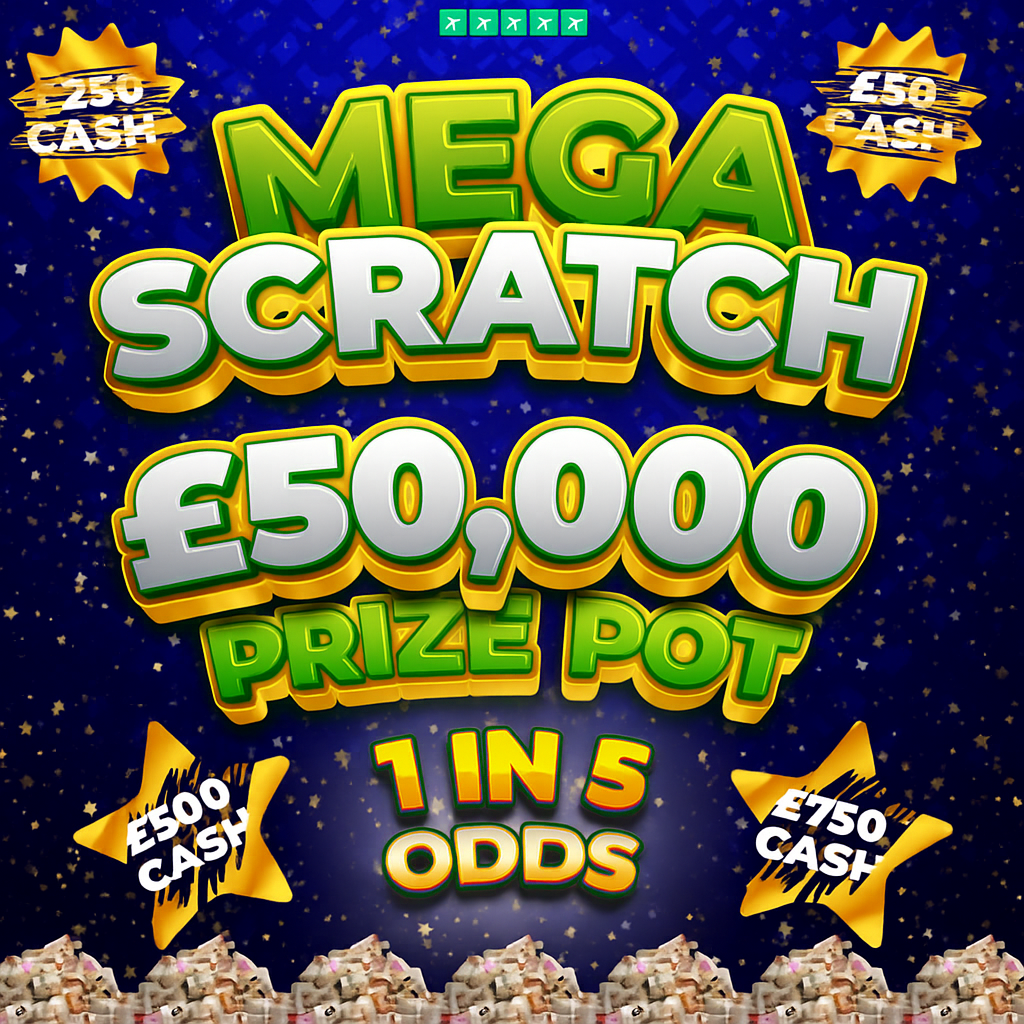 £50,000 Mega Scratch
