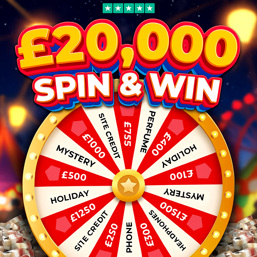 £20,000 Spin & Win
