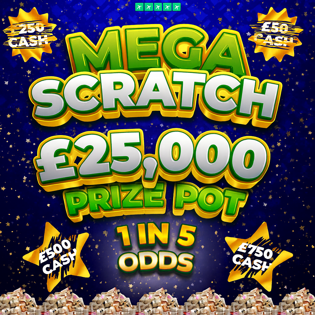 Mega Scratch (£25,000)