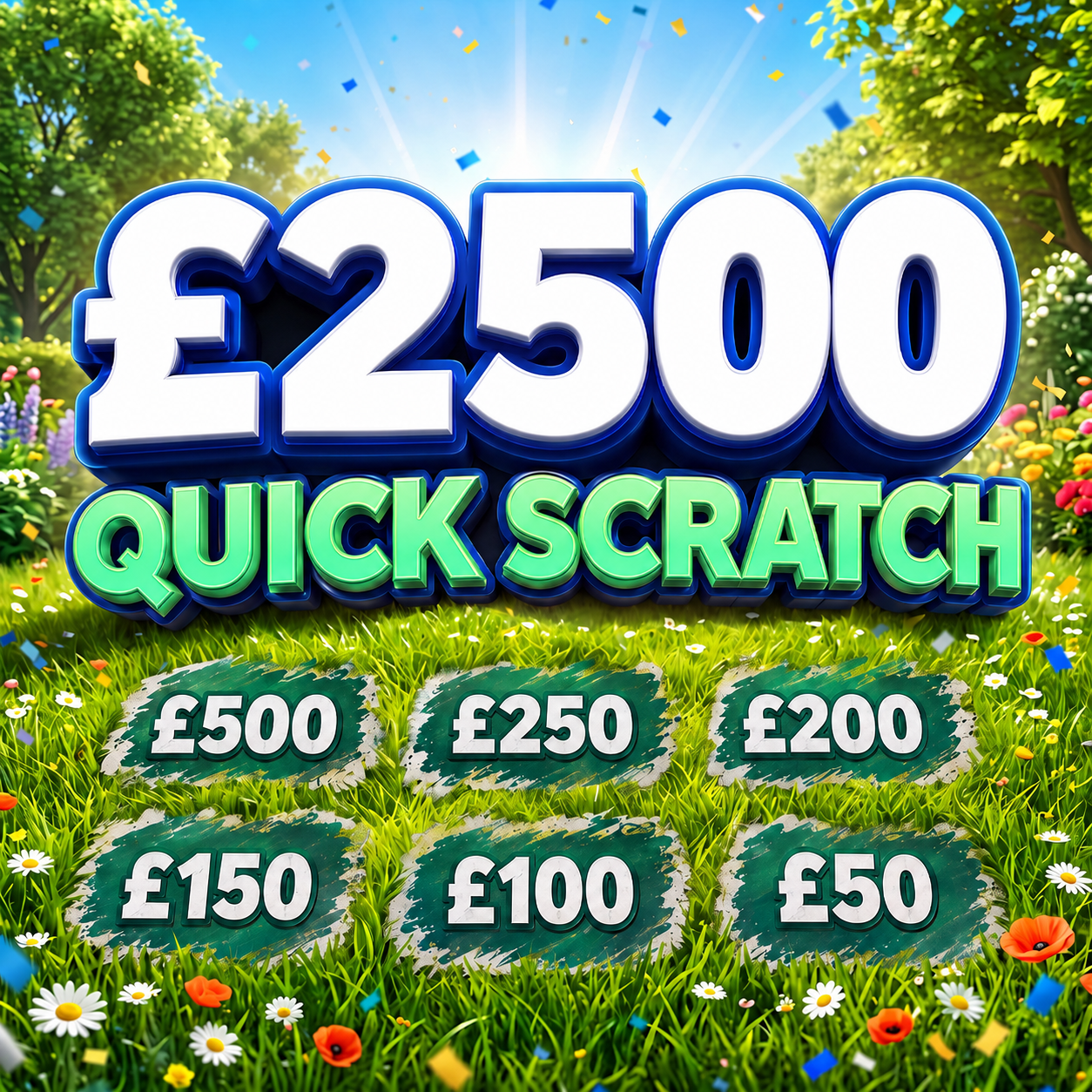 £2500 Quick Scratch
