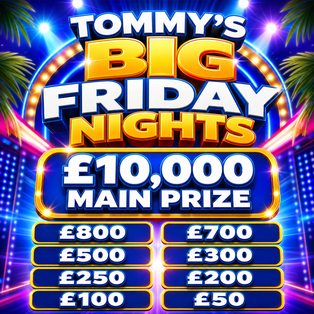 Tommy's £10,000 Cash