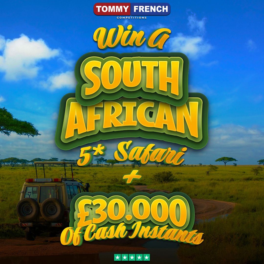 South Africa Safari + £30k of Instants