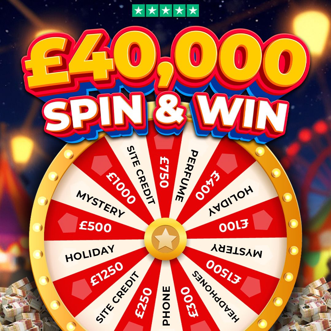 £40,000 Spin & Win